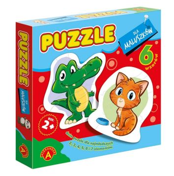 Puzzle dla maluszków - krokodyl ALEX