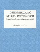 Dziennik zajęć specjalistycznych