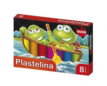 Plastelina 8 kolorów MONA