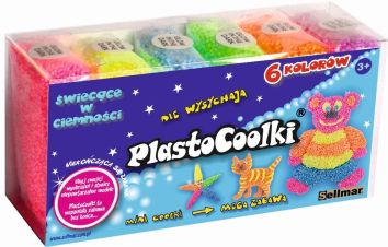 PlastoCoolki świecące 6 sztuk