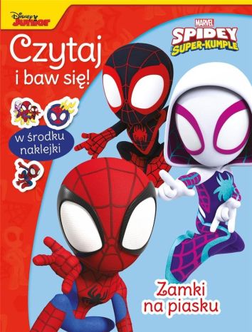 Czytaj i baw się! Zamki na piasku. Marvel Spidey