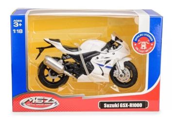 MSZ 1:18 SUZUKI GSX-R1000/67703/white