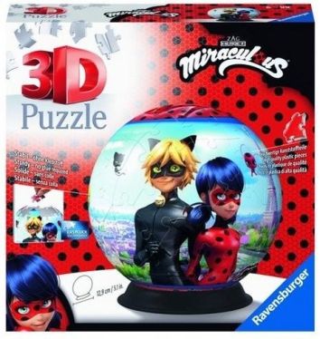 Puzzle 3D 72 Kula: Miraculous