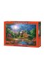 Puzzle 1000 Cottage in the Moon Garden CASTOR