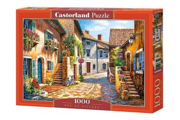 Puzzle 1000 Rue de Village CASTOR