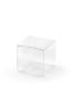 Pudełeczka kwadratowe transparentne 5x5x5cm 10szt