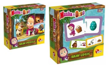 Puzzle Baby Masza i Niedźwiedź mix