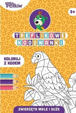 Treflikowe kodowanki. Zwierzęta małe i duże