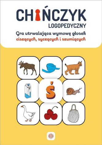 Chińczyk logopedyczny. Gra utrwalająca wymowę..