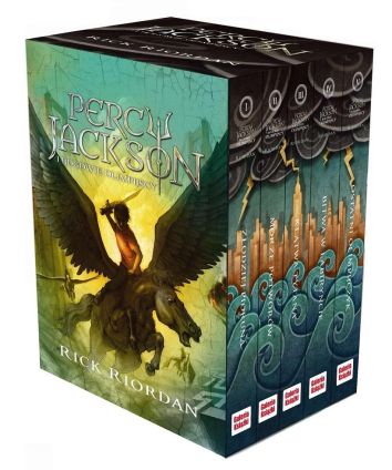 Pakiet: Percy Jackson i bogowie olimpijscy T.1-5