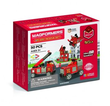 Magformers Zestaw ratunkowy 50el