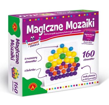 Magiczne mozaiki - Kreatywność i edukacja 160 ALEX