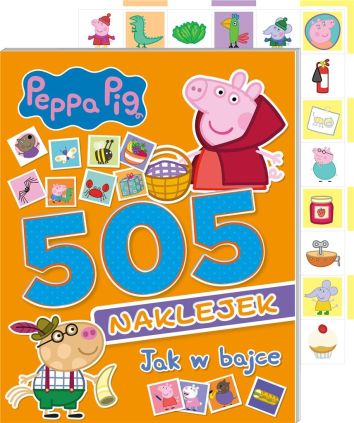 Świnka Peppa. 505 naklejek cz.3 Jak w bajce