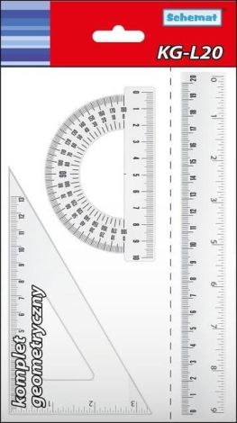 Komplet geometryczny duży KG-L20 3el