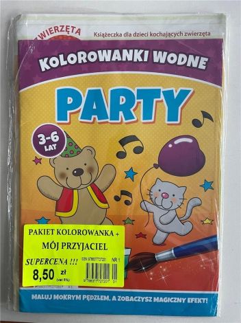 Pakiet Kolorowanki wodne + Mój Przyjaciel