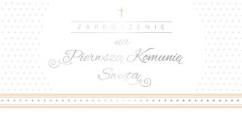 Zaproszenie Komunia (10szt)