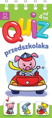 Quiz przedszkolaka ze świnką od 4 lat