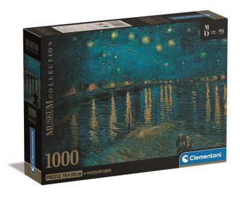 Puzzle 1000 Compact Museum Orsay Van Gogh