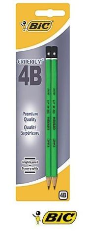 Ołówek 4B bls 2szt BIC