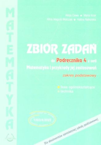 Matematyka i przykłady zast. 4 LO zbiór zadań ZP