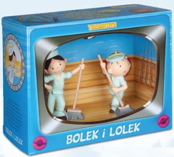 Zestaw figurek: Bolek i Lolek Marynarz