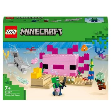 Lego MINECRAFT 21247 (3szt) Dom aksolotla