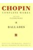 Chopin Complete Works III Ballades