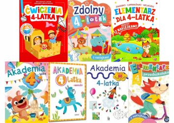 Edukacyjny Pakiet 4-latka NAUKA AKADEMIA MALUCH