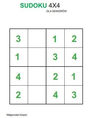 Sudoku 4x4