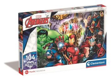 Puzzle 104 Brilliant Marvel
