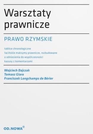 Warsztaty prawnicze. Prawo rzymskie