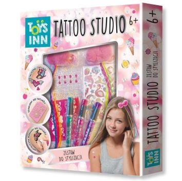 Tatoo Studio - zestaw do stylizacji z warkoczykami