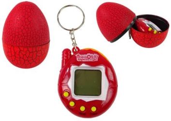 Tamagotchi w jajku czerwone