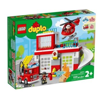 Lego DUPLO 10970 Remiza strażacka i helikopter