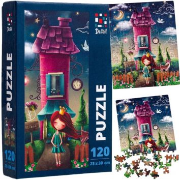 Puzzle 120 Magiczny dom księżniczki