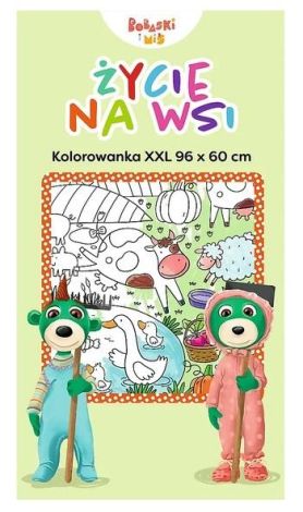 Kolorowanka XXL. Życie na wsi