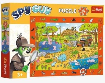 Puzzle 24 Obserwacyjne - Spy Guy Safari TREFL