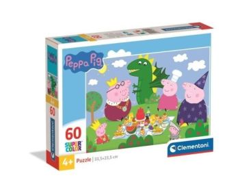 Puzzle 60 Super Kolor Peppa Pig