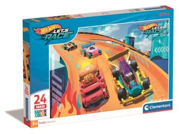 Puzzle 24 Maxi Super Kolor Hot Wheels