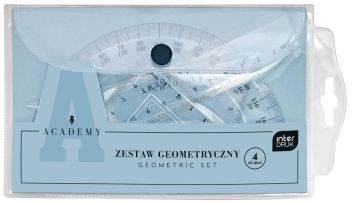 Zestaw geometryczny w etui 4el Academy