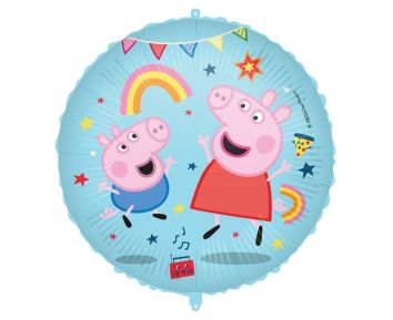 Balon foliowy Świnka Peppa Pig Messy Play 46cm