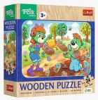 Puzzle drewniane 24 Poznaj Rodzinę Treflików TREFL