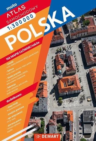 Atlas samochodowy Polski 1:300 000
