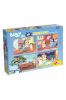 Puzzle podłogowe dwustronne Maxi 4x48 Bluey