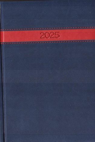 Kalendarz 2025 książkowy z registrami A5 MIX