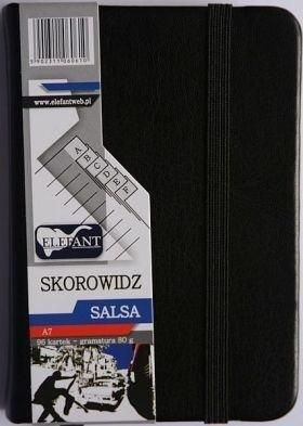 Skorowidz A7/96 Salsa czarny ELEFANT