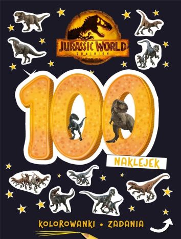 100 naklejek. Jurassic World Dominion