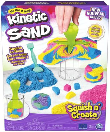 Kinetic Sand - Zgniataj i twórz