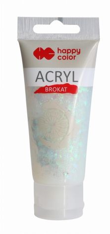 Brokat akrylowy 60 ml opalizujący HAPPY COLOR