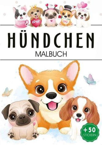 Hundchen. Malbuch